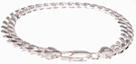 925 Sterling Silver Curb 200 Bracelet