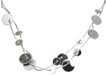 925 Sterling Silver Rhodium Finish Fashion Necklace