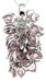 925 Sterling Silver Rhodium Finish Fashion Bezel Pendant