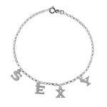 wholesale sterling silver SEXY Chain Link Anklet