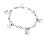 wholesale silver charm bracelet