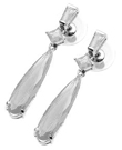 wholesale sterling silver multishape marquise cz earrings