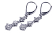 wholesale sterling silver micro pave cz hook earrings