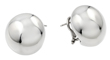 wholesale sterling silver round stud earrings