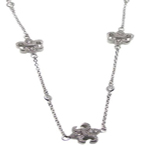 wholesale sterling silver fleur de lis pendant necklace