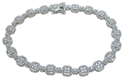 Wholesale 925 Sterling Silver Anitque Style Bracelet