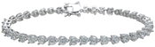 Wholesale 925 Sterling Silver Tiffany Style Bracelet