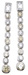 925 Sterling Silver Rhodium Finish Brilliant Fashion Bezel Earrings