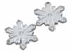 wholesale sterling silver snow flake earrings