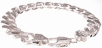 925 Sterling Silver Curb 300 Bracelet