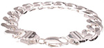 925 Sterling Silver Curb 350 Bracelet