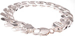 925 Sterling Silver Curb 400 Bracelet