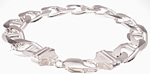 925 Sterling Silver Mariner 350 Bracelet