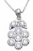 wholesale sterling silver flower pendant