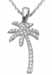 wholesale sterling silver palm tree pendant