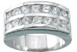 925 Sterling Silver Rhodium Finish Ring