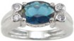 925 Sterling Silver Rhodium Finish CZ Bezel Anniversary Ring