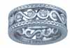 Sterling Couture 925 silver SC band ring