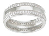 925 Sterling Silver Mens Wedding Band