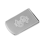 wholesale sterling silver High polish Dollar Sign Money Clip
