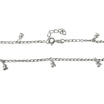 wholesale sterling silver Multi Bell Anklet