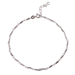 wholesale sterling silver Bar Link Anklet