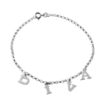 wholesale sterling silver DIVA Chain Link Anklet