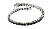 wholesale silver black bracelet