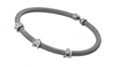 wholesale silver black cuff bracelet