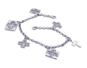 wholesale silver charm bracelet