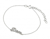 wholesale silver diva bracelet