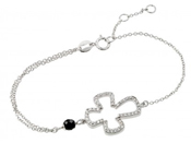 wholesale silver cross bracelet
