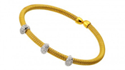 wholesale silver micro pave cz cuff bracelet