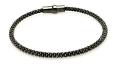 wholesale silver black magnetic clasp italian bracelet