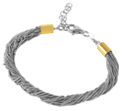 wholesale silver multi strand italian bracelet