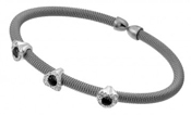wholesale silver pop corn chain italian bracelet