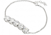 wholesale silver cz bracelet