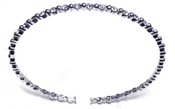 wholesale silver cz bangle bracelet