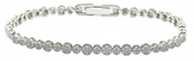 wholesale silver cz tennis bracelet