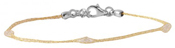 wholesale silver gold plated mesh talian bracelet
