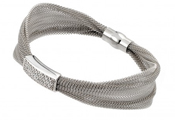 wholesale silver mesh italian bracelet