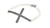 wholesale silver cross bracelet