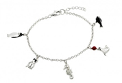 wholesale silver charm bracelet