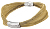 wholesale silver gold plated mesh italian bracelet