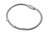 wholesale silver magnetic clasp bracelet