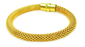 wholesale silver gold plated beaded italian bracelet