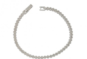 wholesale silver micro pave cz tennis bracelet