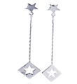 wholesale sterling silver heart hook earrings