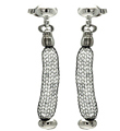 wholesale sterling silver mesh stud earrings