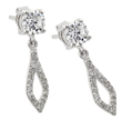 wholesale silver princess earrings